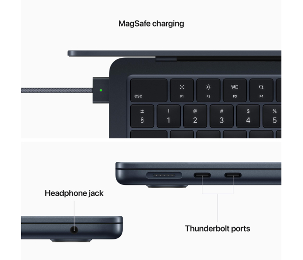 Apple Outlet MacBook Air M2/16GB/256/Mac OS Północ 8R GPU - 1564535 - zdjęcie 7